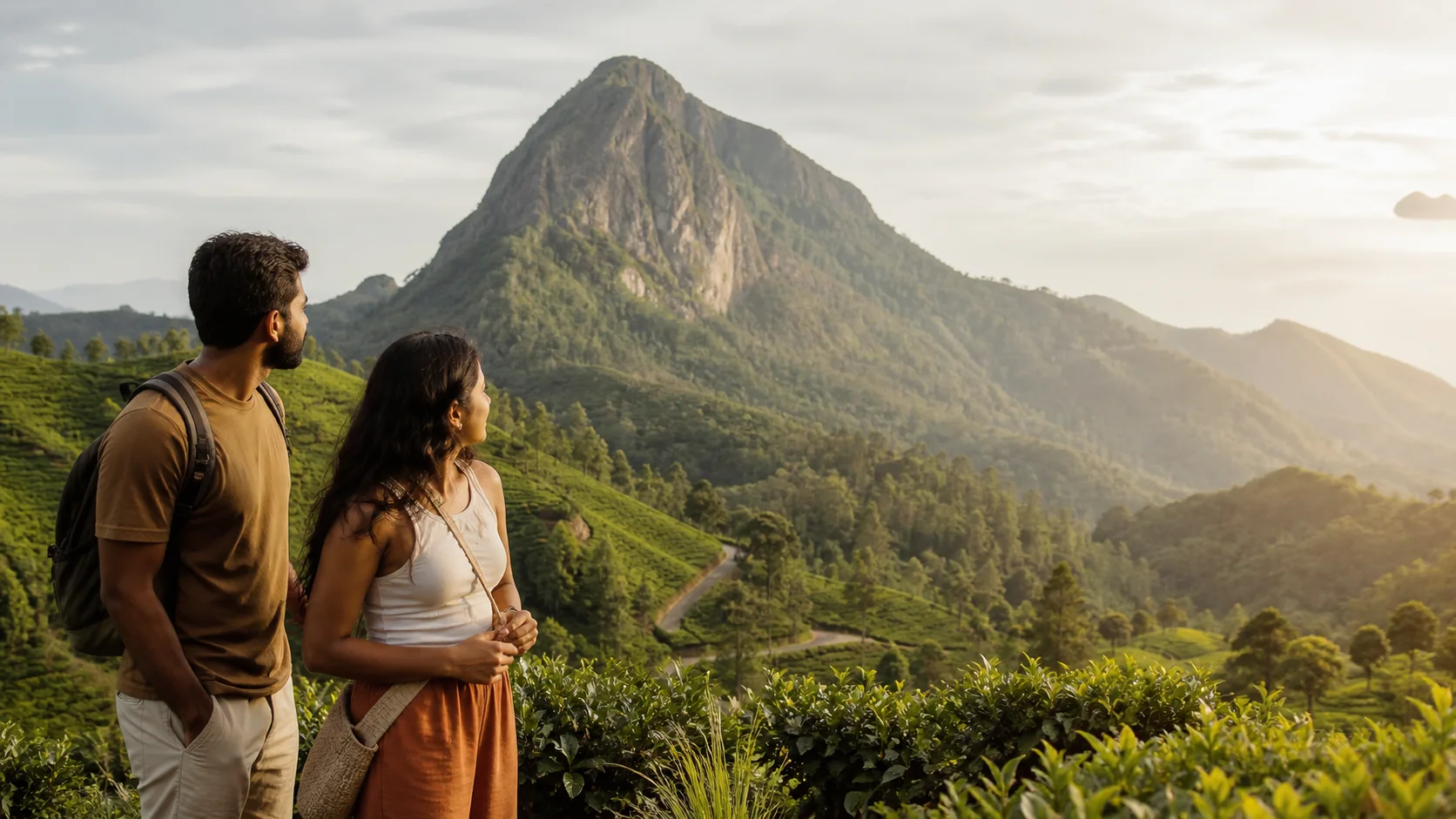 Sri Lankan woman and man experiencing Malaysia Uncovered in Malaysia