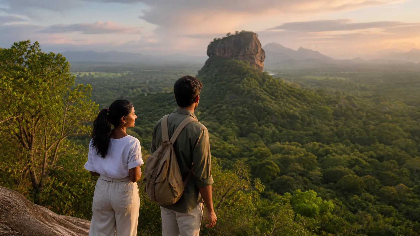 Sri Lankan woman and man experiencing Sri Lanka Reset in Sri Lanka
